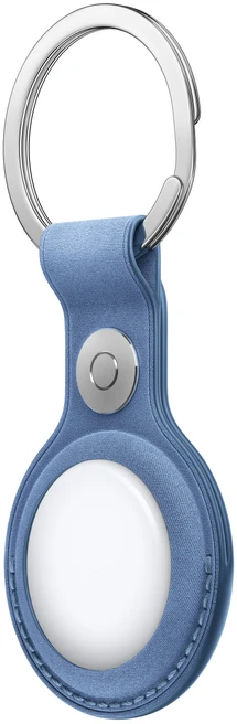 Apple AirTag FineWoven Key Ring – Wildflower Blue - MKG14ZM/A