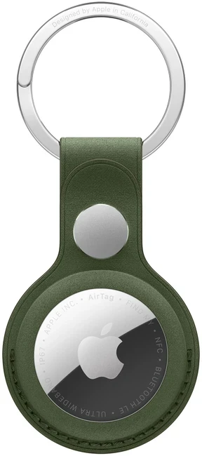 Apple AirTag FineWoven Key Ring - Moss - MGFX4ZM/A