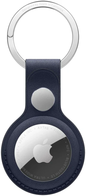 Apple AirTag FineWoven Key Ring - Navy - MGG14ZM/A