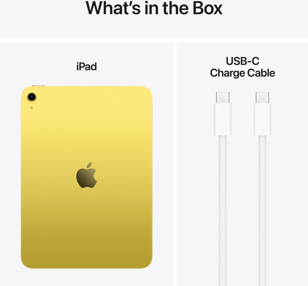 Apple iPad 11" A16 Wi-Fi 512GB - Yellow - MD5A4HC/A