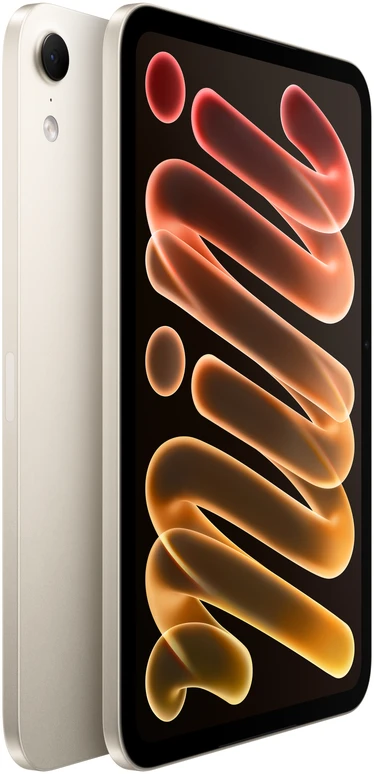 Apple iPad mini (A20 Pro) Wi‑Fi 128GB with standard glass - Starlight - MJ6J4HC/A
