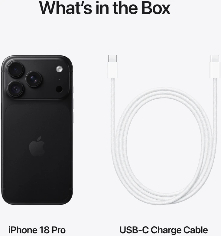 Apple iPhone 18 Pro 1TB Black - MJRY4HX/A