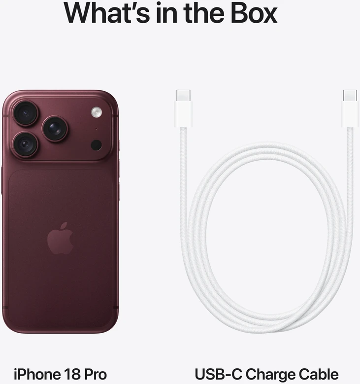 Apple iPhone 18 Pro 256GB Burgundy - MJRR4HX/A
