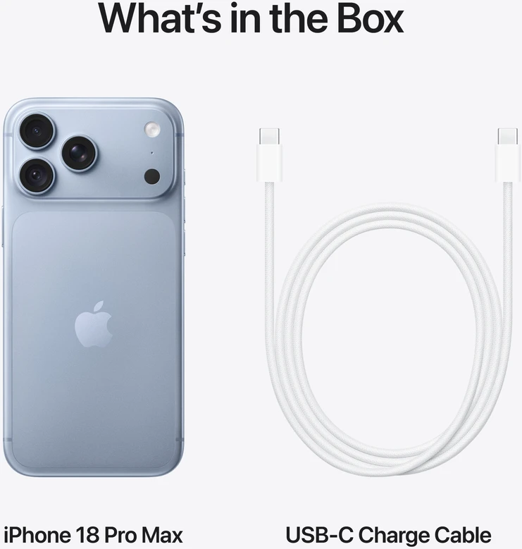 Apple iPhone 18 Pro Max 256GB Glacier - MJXR4HX/A