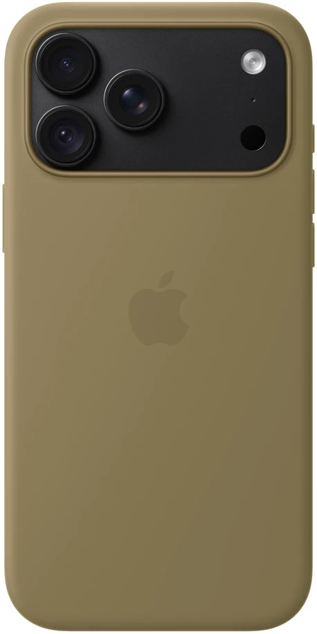 Apple iPhone 18 Pro Max Silicone Case with MagSafe - Olive - MK924ZM/A