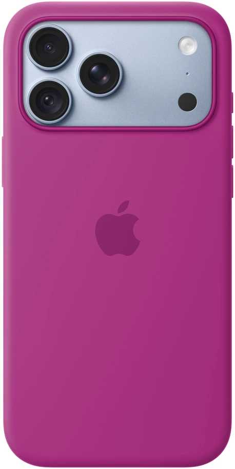 Apple iPhone 18 Pro Max Silicone Case with MagSafe - Magenta - MK904ZM/A