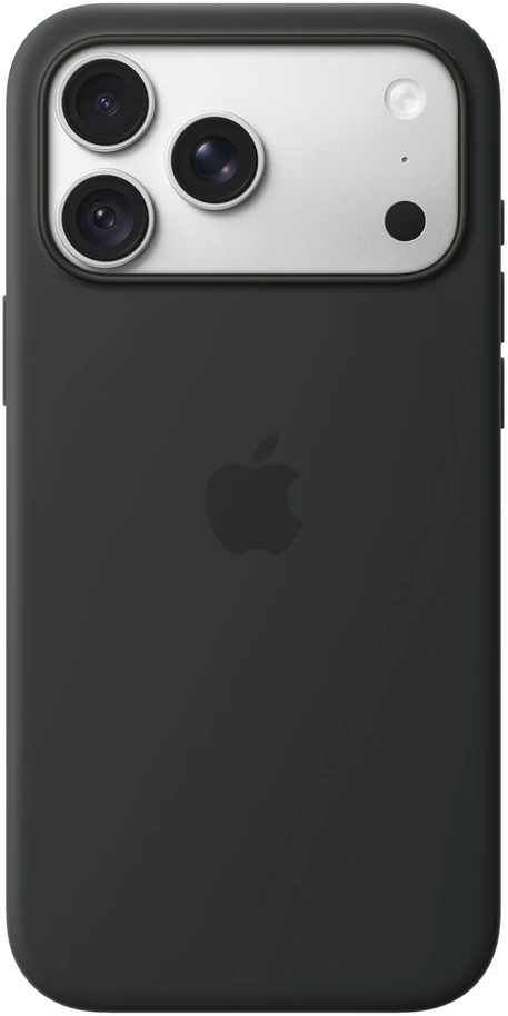 Apple iPhone 18 Pro Max Silicone Case with MagSafe - Black - MK954ZM/A