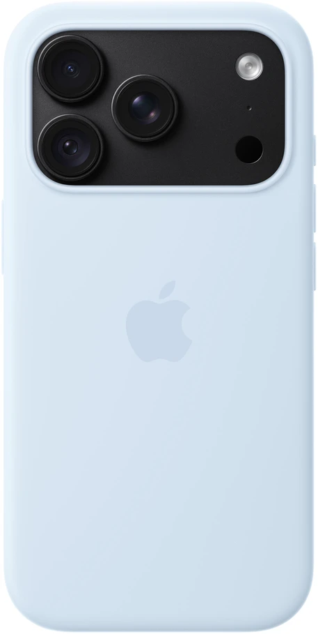 Apple iPhone 18 Pro Silicone Case with MagSafe - Crisp Blue - MK8W4ZM/A