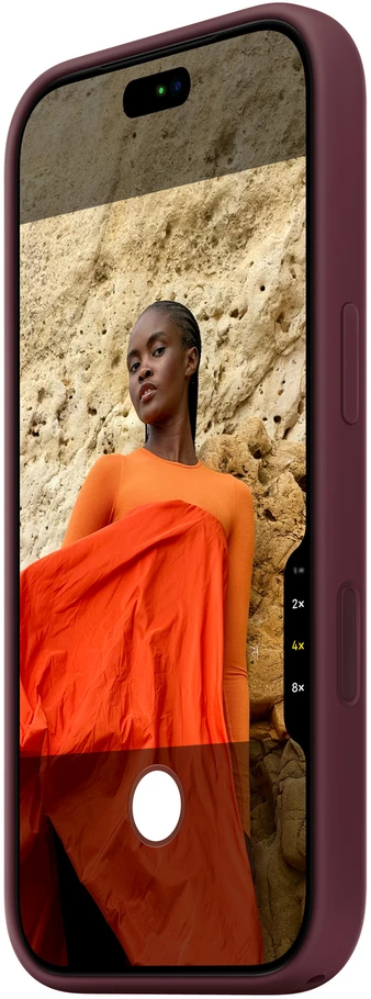 Apple iPhone 18 Pro Silicone Case with MagSafe - Burgundy - MK8U4ZM/A