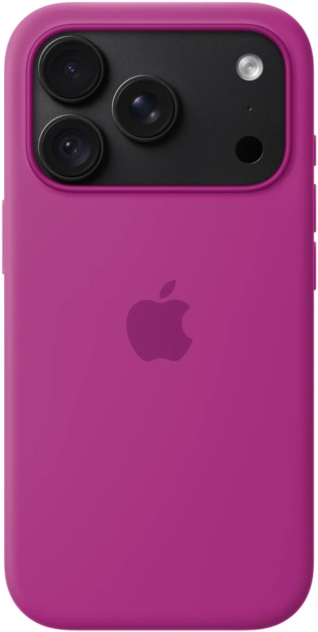 Apple iPhone 18 Pro Silicone Case with MagSafe - Magenta - MK8T4ZM/A