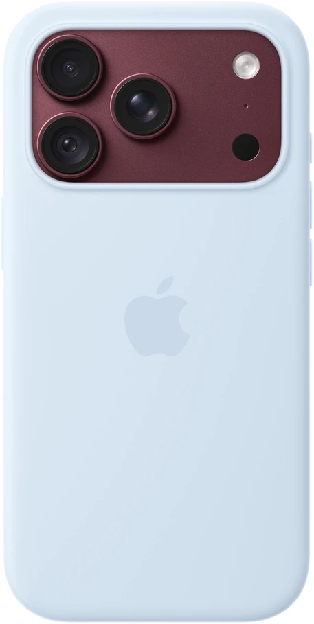 Apple iPhone 18 Pro Silicone Case with MagSafe - Crisp Blue - MK8W4ZM/A