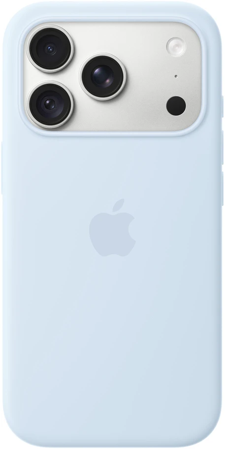 Apple iPhone 18 Pro Silicone Case with MagSafe - Crisp Blue - MK8W4ZM/A