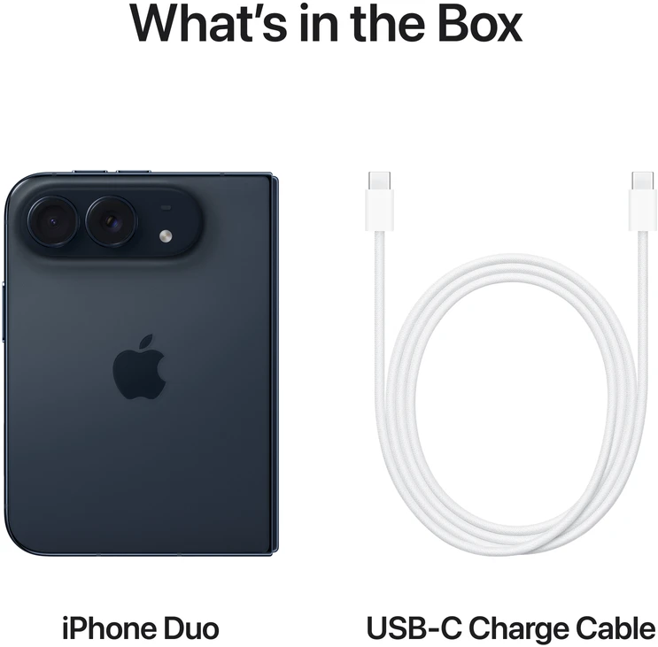 Apple iPhone Duo 2TB Night Sky - MK2L4HX/A