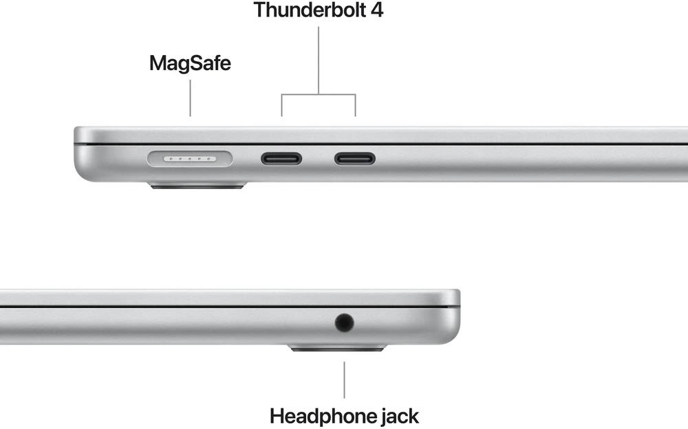 Apple MacBook Air 13" M5 10‑core CPU 10‑core GPU/16GB/1TB/Silver/RUS - Z1L1000A6