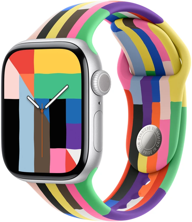Apple Watch 42mm Pride Edition Sport Band - M/L - MDWE4ZM/A