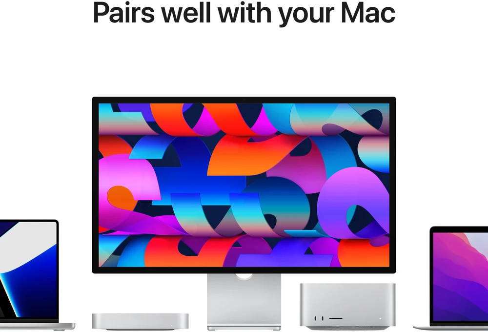 Apple Studio Display - Standard glass - VESA mount adapter (Stand not included) - MFEY4Z/A