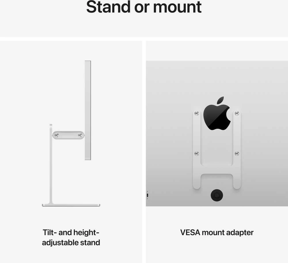 Apple Studio Display XDR - Nano-texture glass - VESA mount adapter (Stand not included) - MFEQ4Z/A