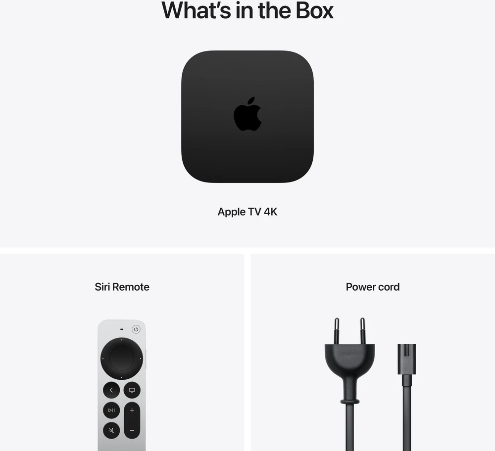 Apple TV 4K Wi‑Fi + Ethernet with 128GB storage - MN893SO/A
