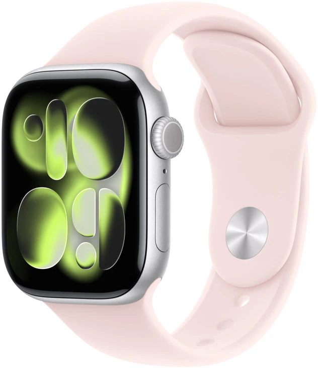 Apple Watch 42mm Soft Pink Sport Band - S/M - MHY84ZM/A
