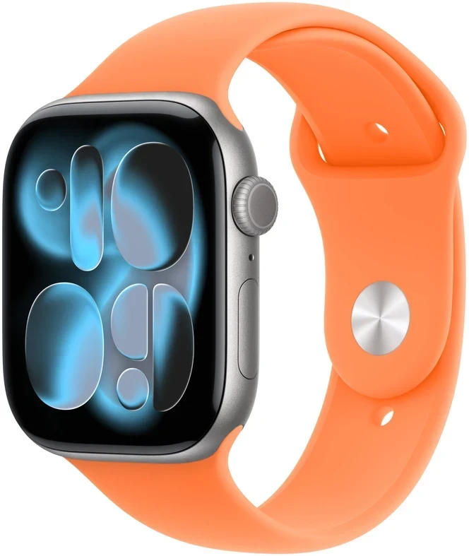 Apple Watch 46mm Clementine Sport Band - S/M - MHYK4ZM/A