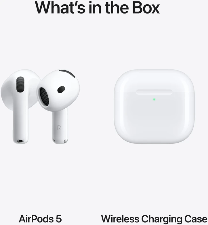 Apple AirPods 5 with Wireless Charging Case - MKFT4ZM/A