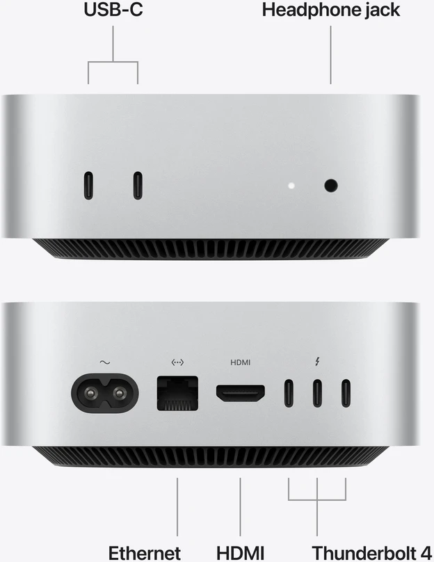 CTO Apple Mac mini M6 konfigūruojamas (pagal užsakymą)