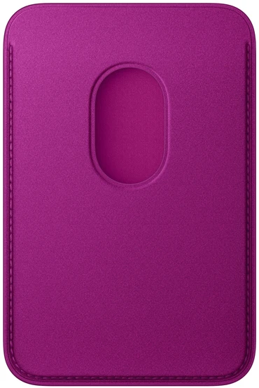 Dėklas Apple iPhone FineWoven Wallet with MagSafe – Magenta - MK9G4ZM/A
