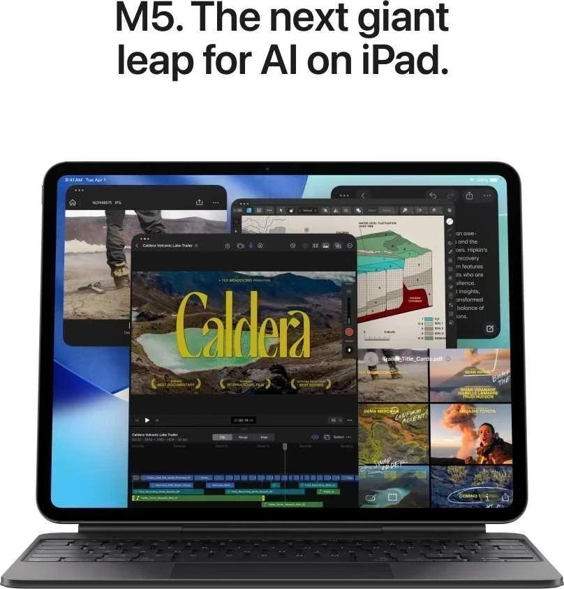 Apple iPad Pro 11" M5 Wi-Fi 256GB with standard glass - Space Black - MDWK4HC/A