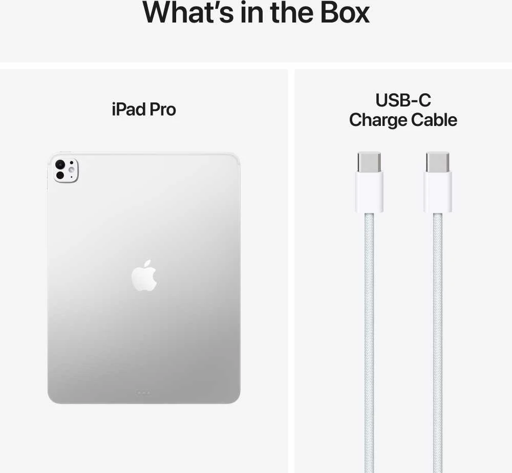 Apple iPad Pro 13" M5 Wi-Fi 256GB with standard glass - Silver - MDYK4HC/A