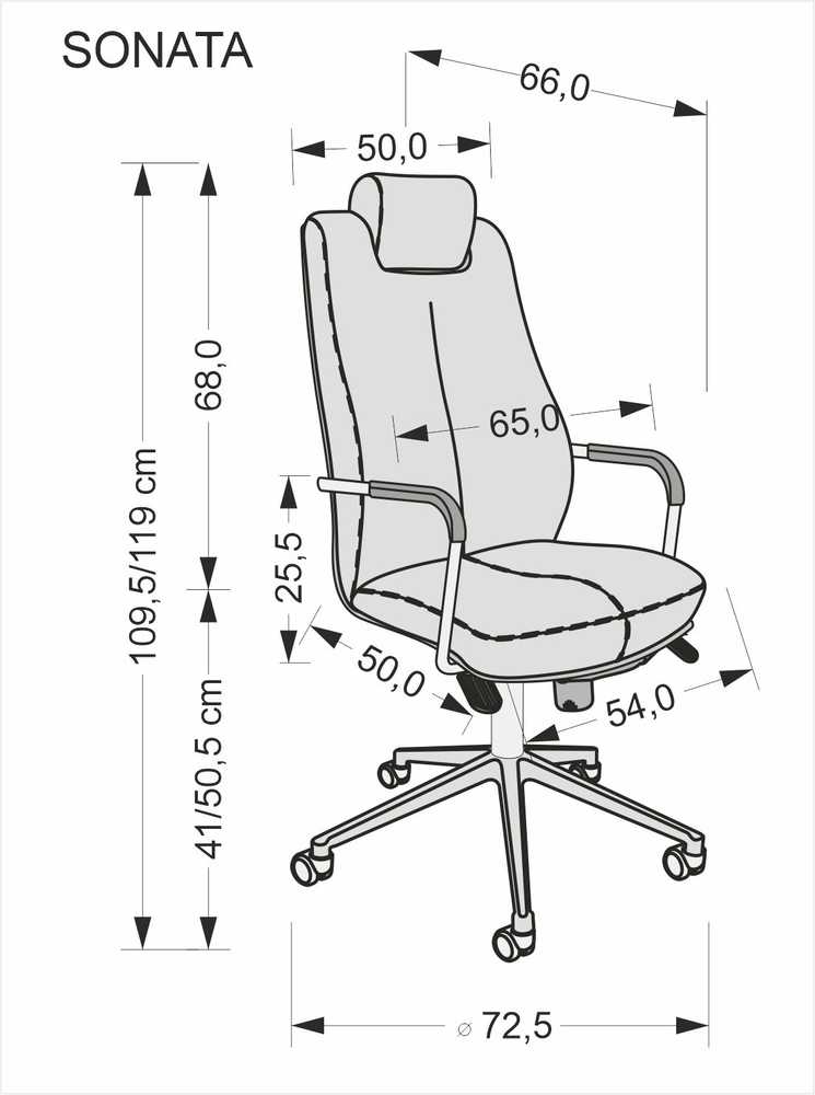 SONATA XXL office chair