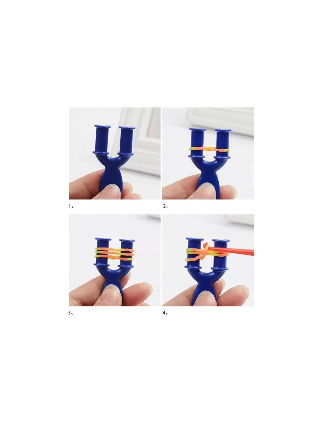 Magy Gumytės apyrankių pynimui 4500 vnt.gumelių su aparatu pynimui