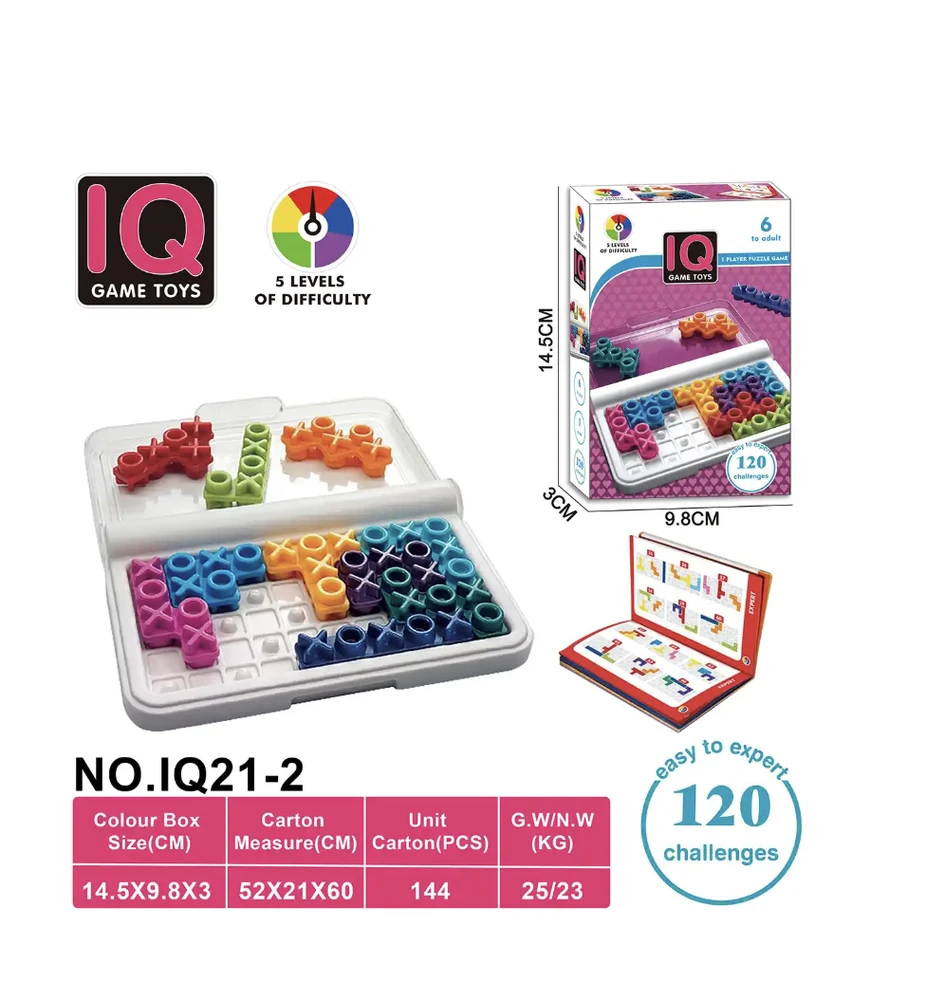 Big Tree Logikos žaidimas IQ Game – 120 užduočių