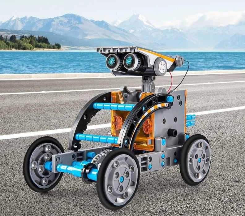 Cooler Stuff Konstruktorius robotas su saulės baterija 14 in 1