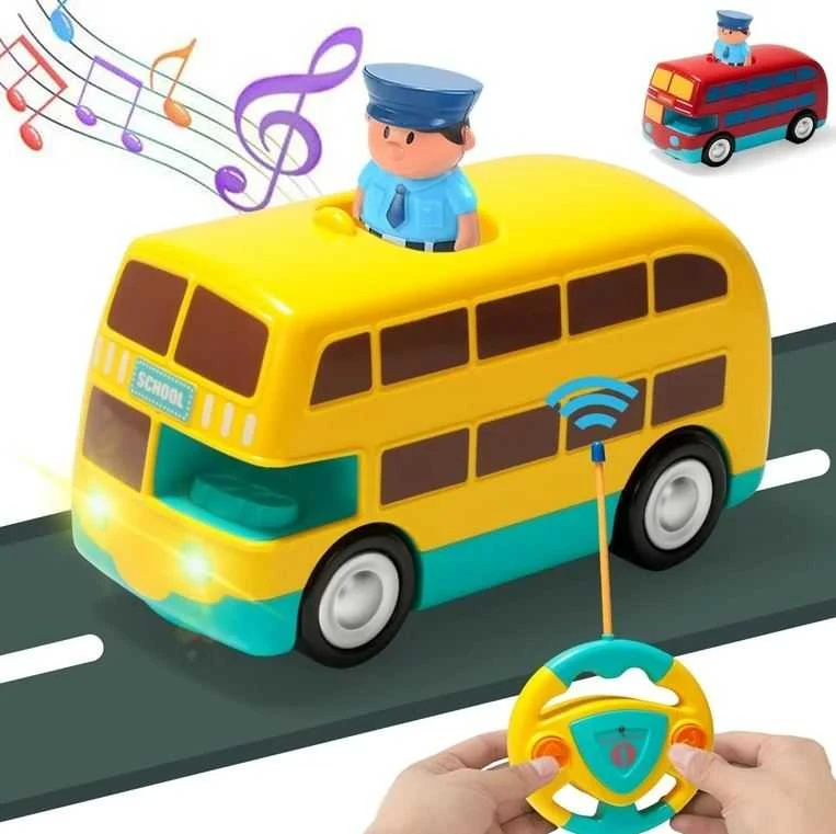 Cooler Stuff Radijo bangomis valdomas autobusas