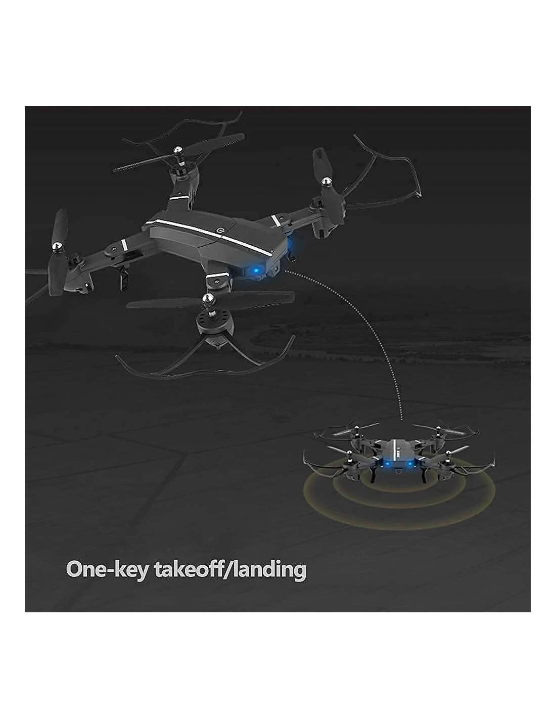 Cooler Stuff Dronas su kamera, valdomas programėle, su filmavimo funkcija