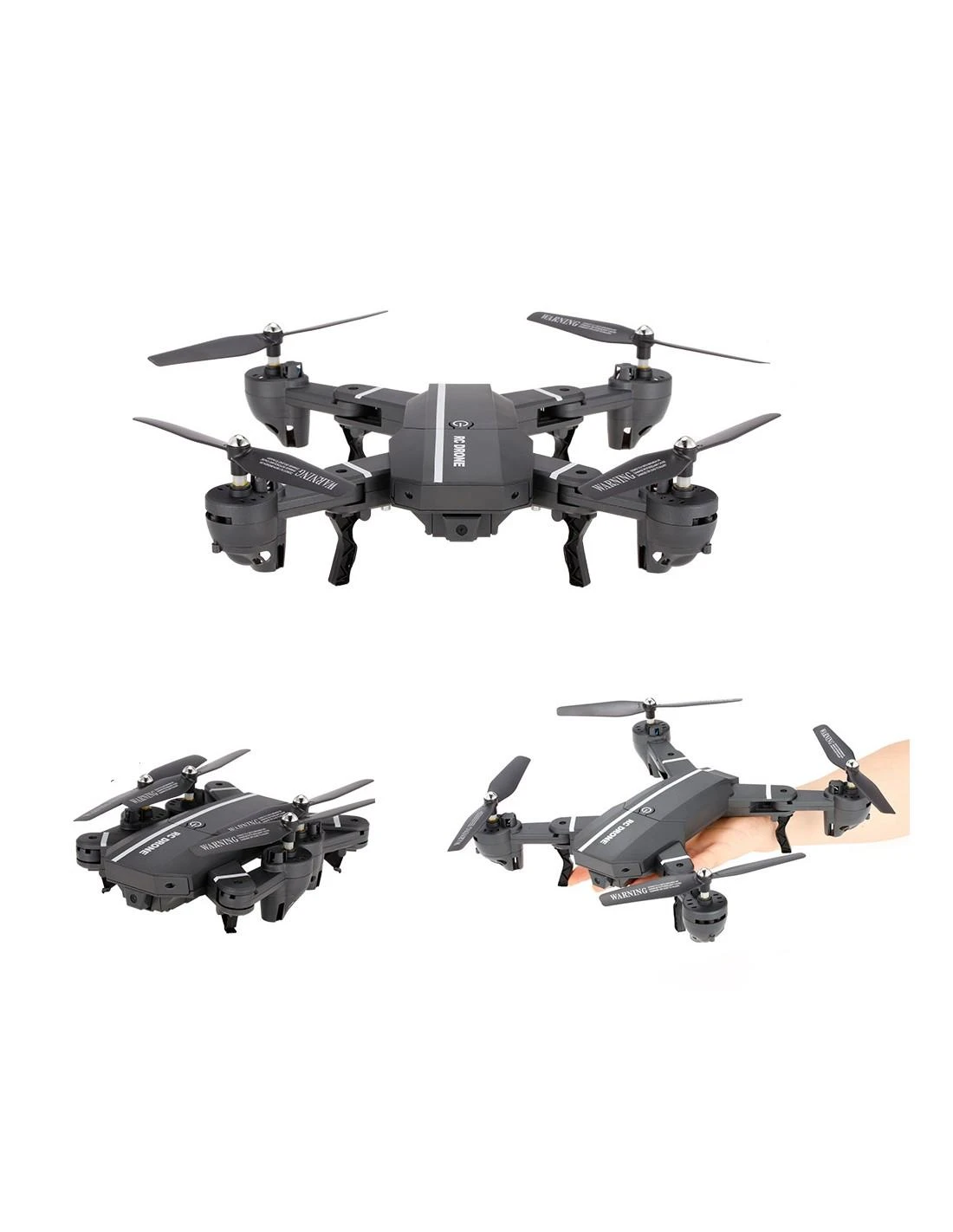 Cooler Stuff Dronas su kamera, valdomas programėle, su filmavimo funkcija