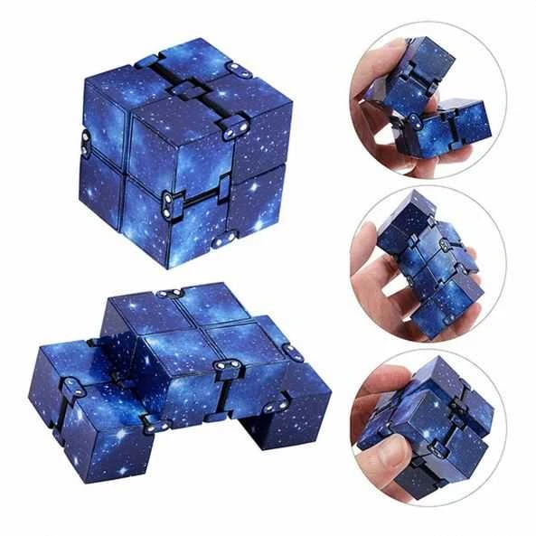 Fidget kubas infinity antistresinis 3 vnt