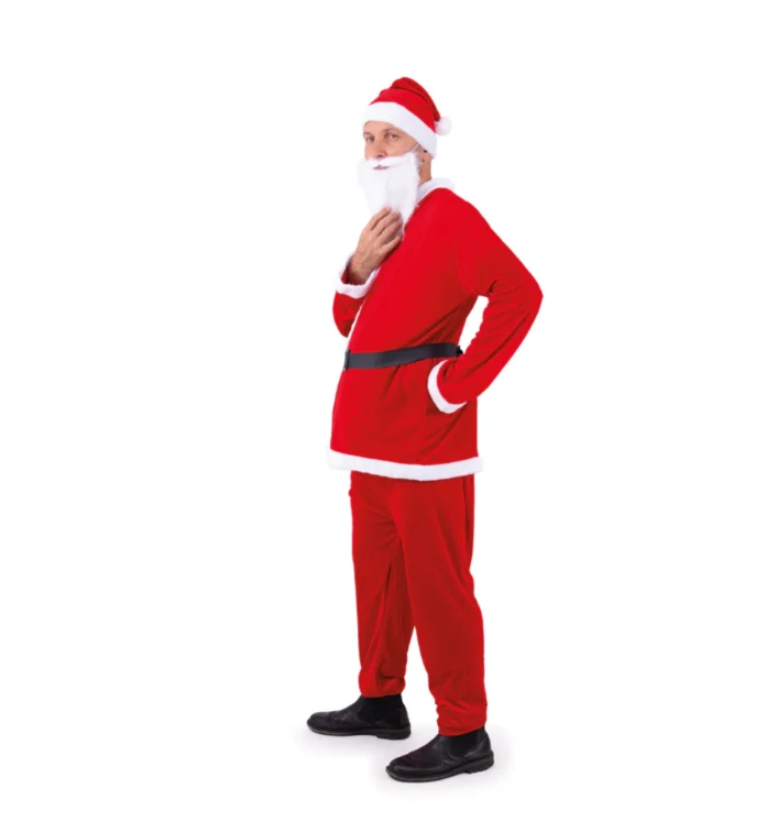 Kalėdų senelio Santa kostiumas 170 - 190 cm ūgiui