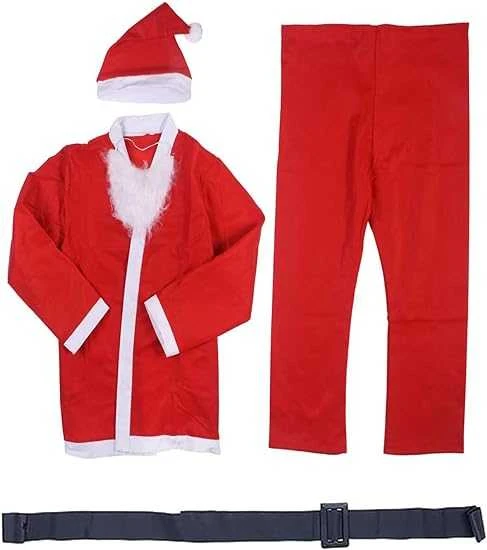 Kalėdų senelio Santa kostiumas 170 - 190 cm ūgiui