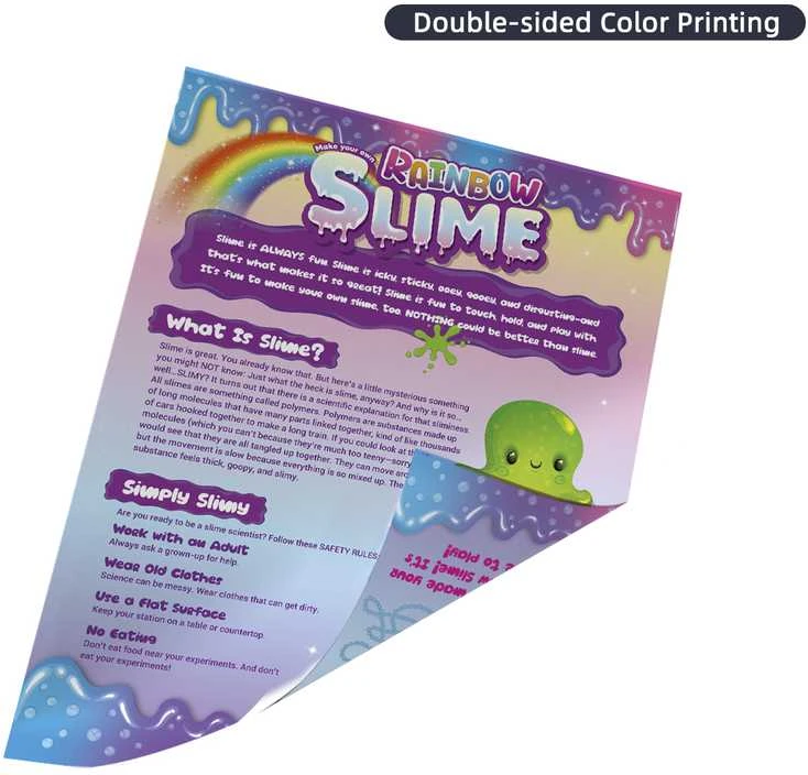 Km Slime slaimo gaminimo rinkinys su akvarele ir putplasčio rutuliukais spalvotas