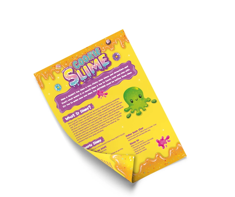 Km Slime slaimo gaminimo rinkinys donuts spurgos