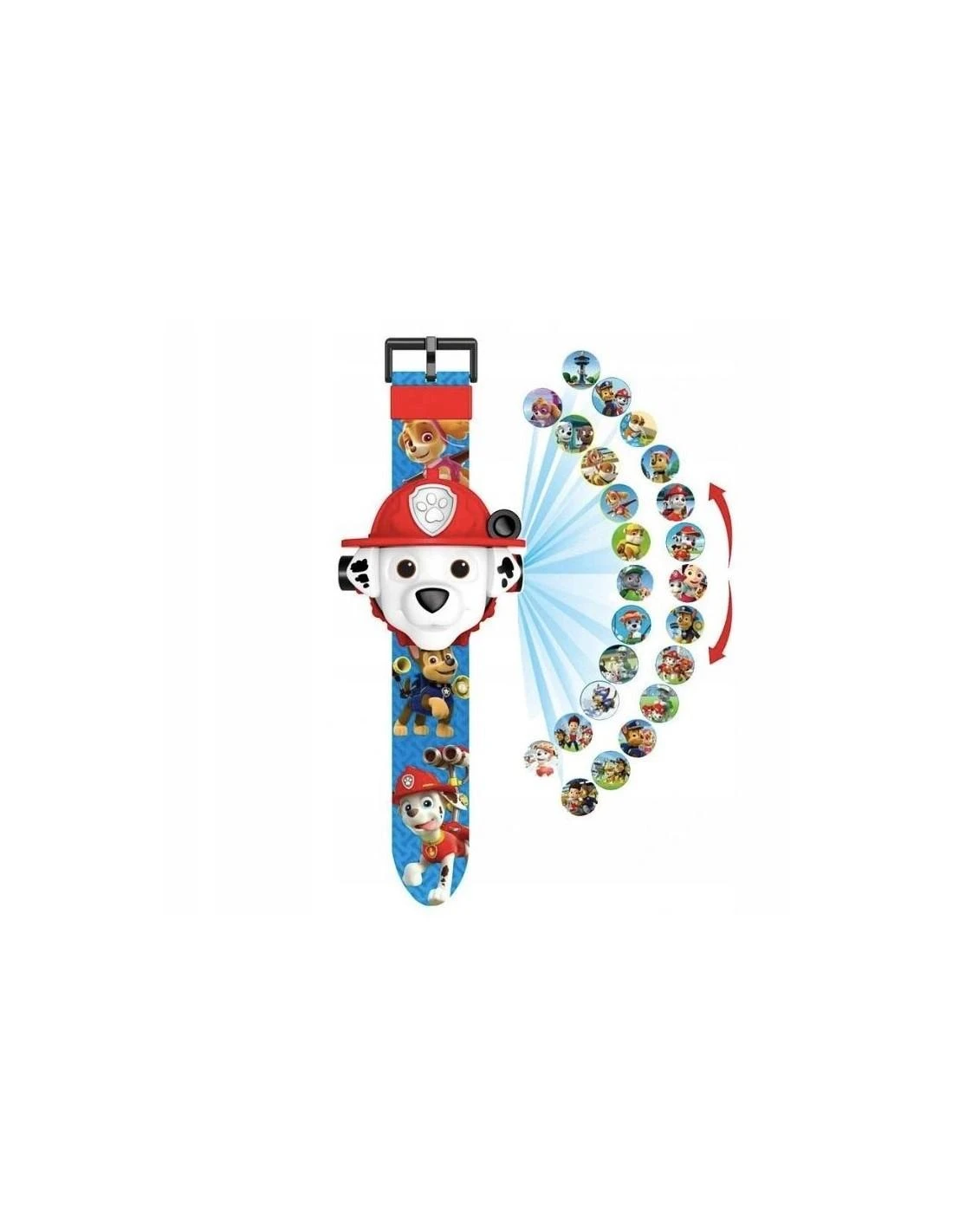 Magy Laikrodis su projektoriumi Paw patrol