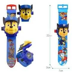 Magy Laikrodis su projektoriumi Paw patrol