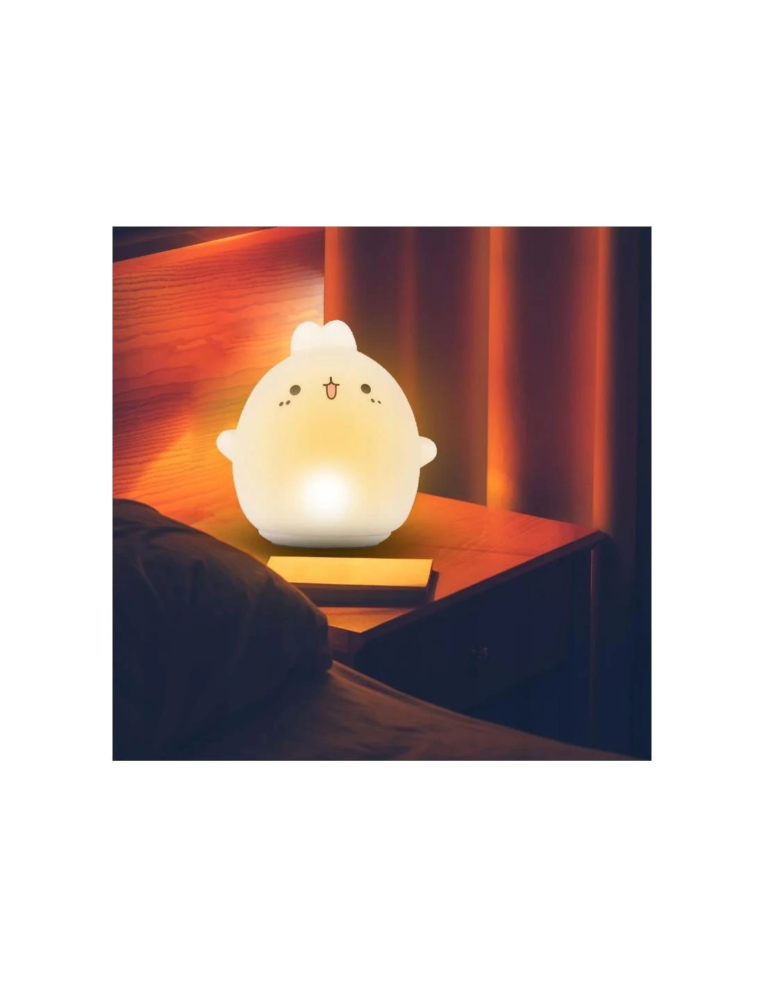 Led lempa vaikiška su valdymo pulteliu