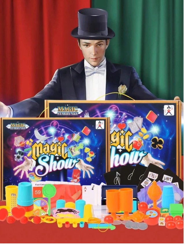 Magijos burtininko rinkinys 32 triukai