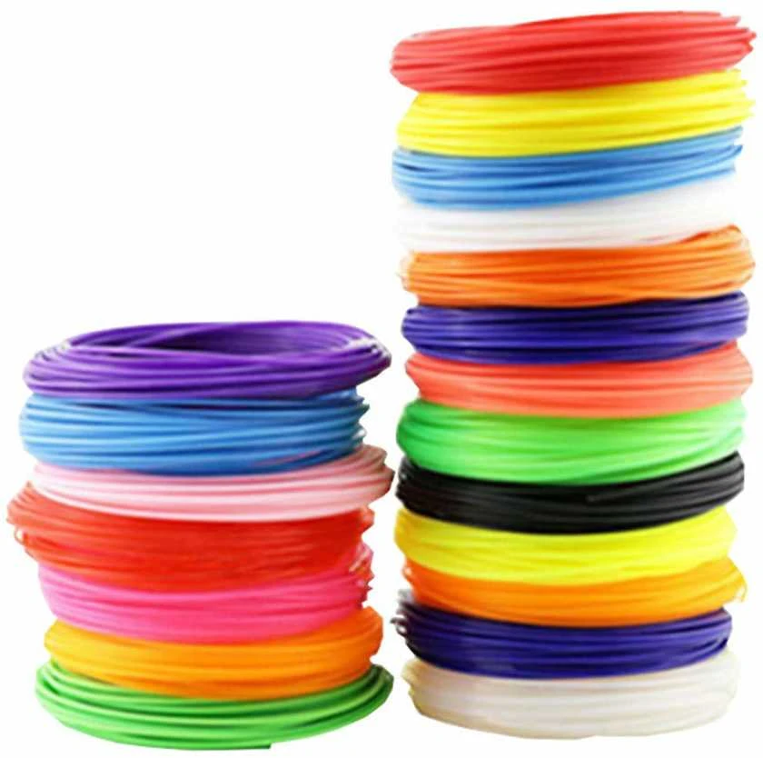 Magy 3D rašiklio papildymas PLA 175mm 10 spalvų 25 m