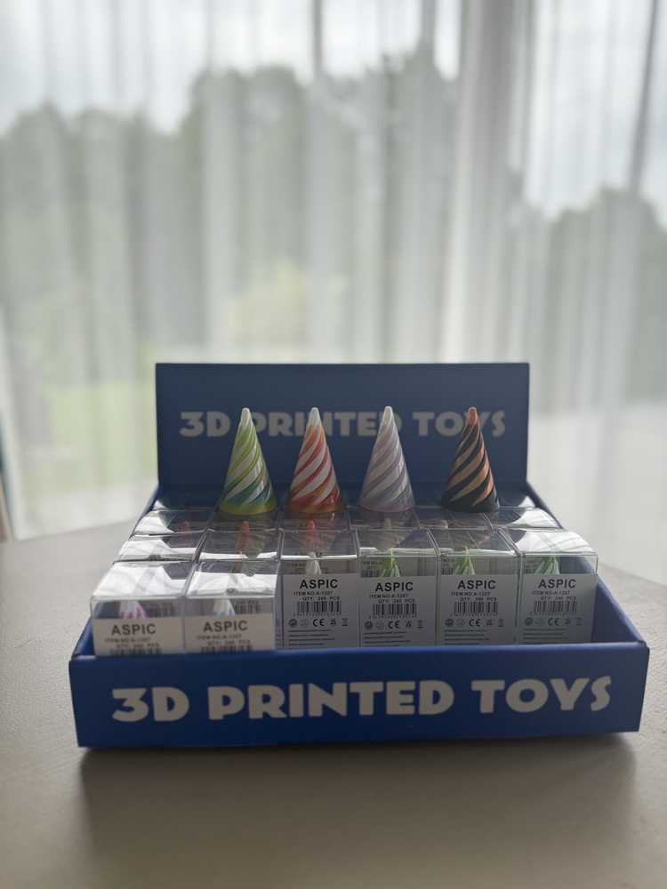 Magy 3D spiralė figet antistresinis žaislas