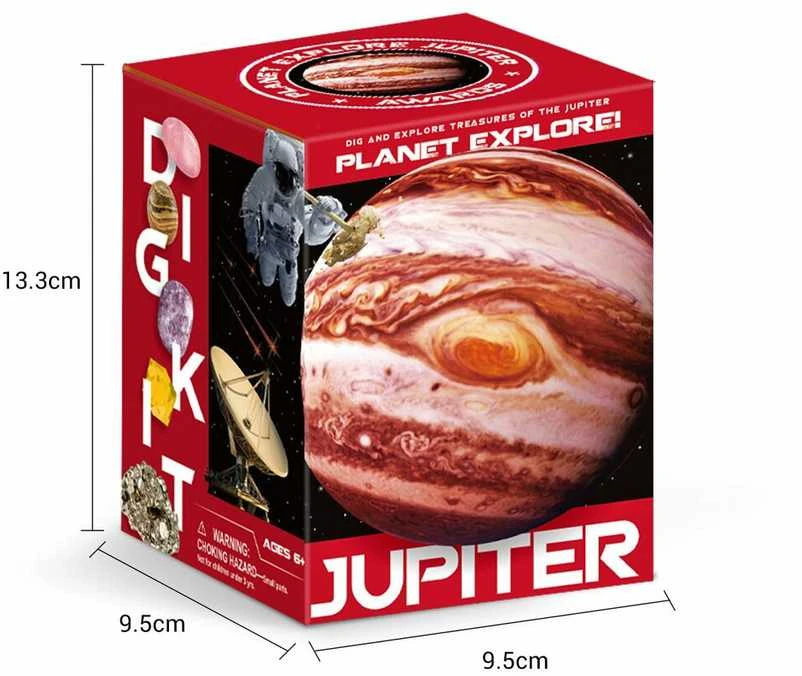 Magy Archeologijos kasinėjimo rinkinys kristalai Jupiteris 5 vnt.