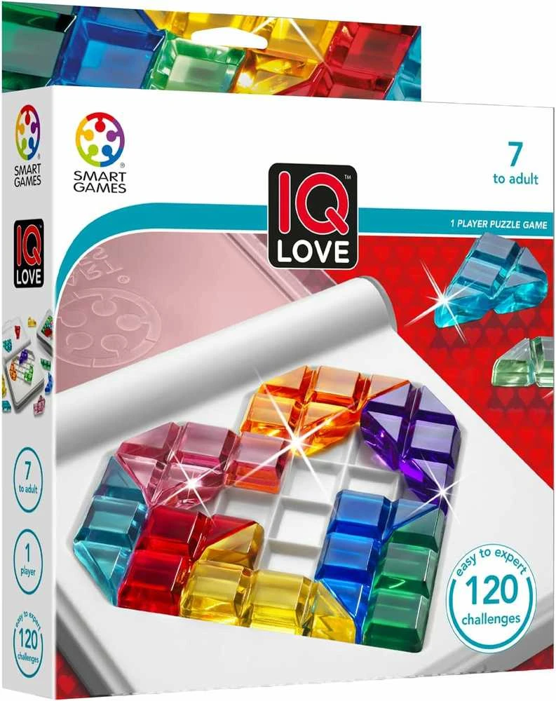 Magy Dėlionė IQ Smart LOVE game 120 užduočių