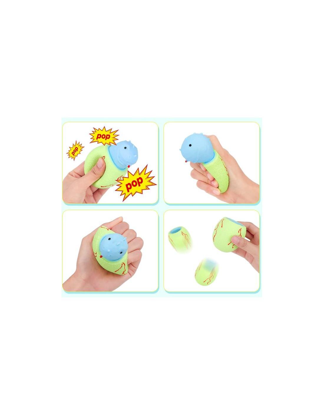 Magy Dinozauras squishy, minkomas antistresinis žaislas, 3 vnt.